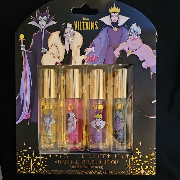 Disney Villains Vitamin-E Infused Lip Oil - Picture 1 of 8